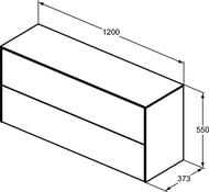    Ideal Standard CONCA 1200x373x550 2  ,  ,  T4330Y4