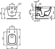   Ideal Standard i.life B 355540334 ,   ,  T534701