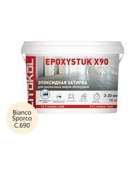   LITOKOL EPOXYSTUK X90 .690 Bianco Sporco, 9+1 