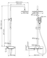   WasserKRAFT A11301 Thermo  , / , : 