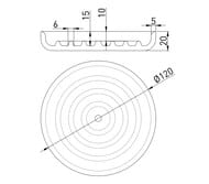  Gocce di Salini 1902201RF , S-Stone, :   RAL 9011