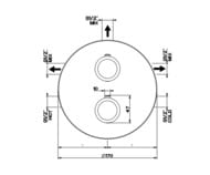  Gessi Goccia 33846.124  /, ., ,  3 ., . , .