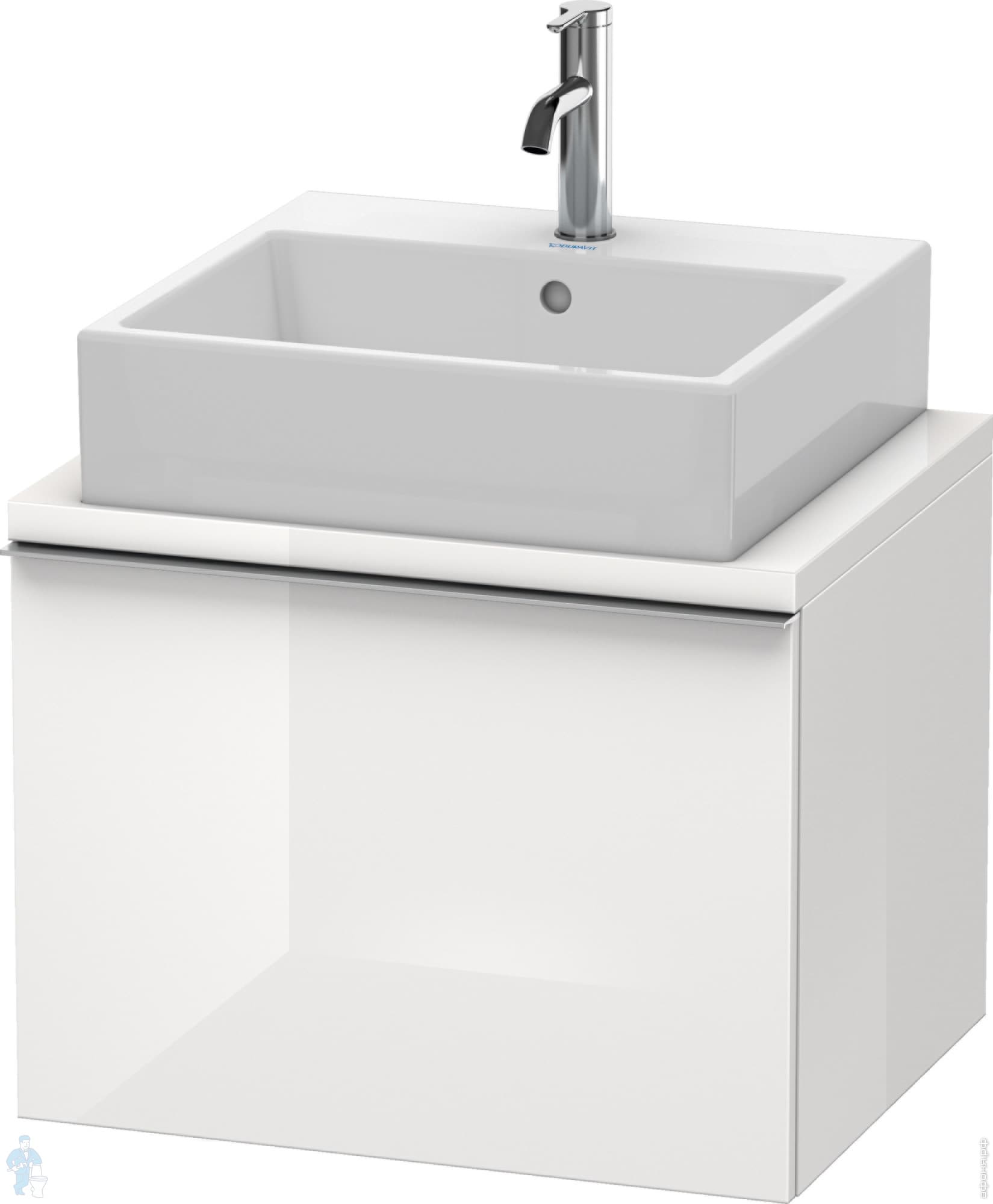 Полка Duravit l-Cube 80 белая