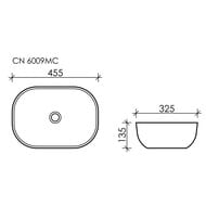   Ceramicanova Element 455325135 ,   CN6009MC