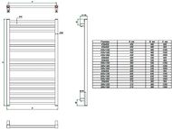 GROTA CLASSIC  ""  530x900 ., RAL5012