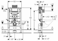 GEBERIT Duofix Omega    ,/. .( 82) 111.003.00.1