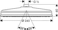   Axor Carlton 28474000 (240240) 1jet, /, 1  , 