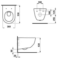   Laufen PRO 820956 (360530430) LCC ,   