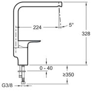  Jacob Delafon ALEO+  , ,   328  E72358-CP