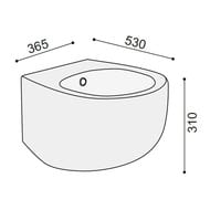   AeT Italia DOT 2.0 365x310x530 . , ,  S556T1R1V1481