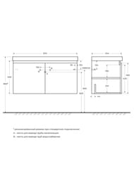    Cezares GIUBILEO-1000-2A-SC-B (1000x450x500) ,2  ,