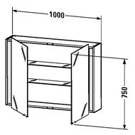 - Duravit Ketho 1000750180  , 2 ,  . KT753204343