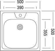   Ukinox Standart 500500  . 0,4,  1 1/2, STD 500.500 ---4C 0C