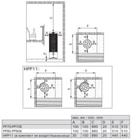   HARVIA Cilindro BLACK STEEL PC70E   HPCE700400M