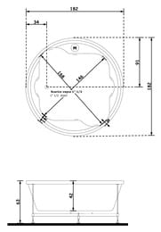  Gruppo Treesse Perla V6691 18201820630 CrystalTech, , , , 