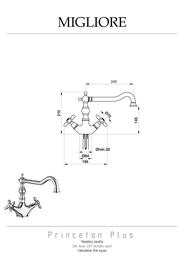    Migliore Cucina PRINCETON PLUS ,  ML.CUC-8051.CR