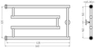  High-Tech model "G+"  320x650  , . , 