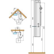   Novellini Line 2 2201500 , LED, /, , / LINE2VTL-HJ