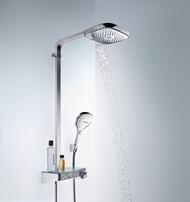   Hansgrohe Raindance Select E 300 3jet Showerpipe  , 27127000