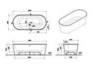   Vitra Geo 180x80  , ,,- 65380006000