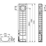   DN 200 Gidrolica Standart (1000246100) 8,9 / .821