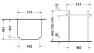    DURAVIT HAPPY D.2 600,  0030281000