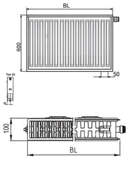   KERMI  22 :600500100   3/4", 1125  FTV220605