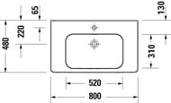  DURAVIT Soleil by Starck 800480   2377800000