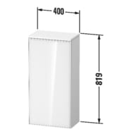  Duravit Zencha 819400240,    ZE1350L16800000