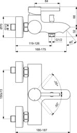 Ideal Standard CERALINE   / BC199U5 ,  /