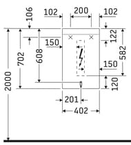  Duravit Light and mirror 40070035   LM7834000000000