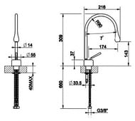  Gessi Goccia 33601.299  , , 