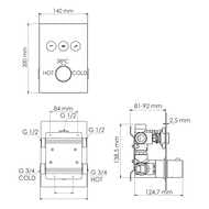   WasserKRAFT A171919 Thermo  , , / , 