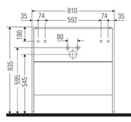    Duravit XSquare 810592388 , 2 ,   XS445502222