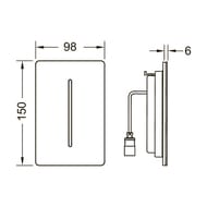   TECE Filo Solid Urinal  , , .,   9242072