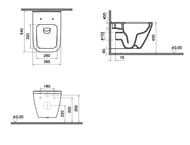   Vitra Integra Square  545365400  ,. .,. .7082B003-0075