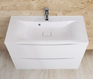    BelBagno MARINO (1200x450x805) , Bianco Lucido MARINO-1200-2C-PIA-BL-P