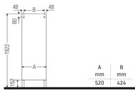  Duravit Brioso (5202401770) 4 ,  ,   BR1321L1022