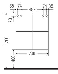  Duravit L-Cube 700800363 , 1 ,   LC117701818