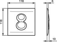     Ideal Standard SEPTA PRO P4 ,  , . R0136AC