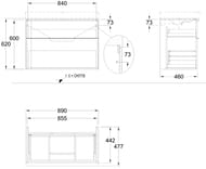    GEBERIT iCon (890620477)  2 ,   841392000