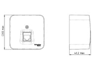  Systeme Electric BLANCA   RJ45, .5e,  BLNIA045006