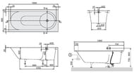   Villeroy & Boch LIBRA (1800800)  ,  UBQ180LIB2V-01