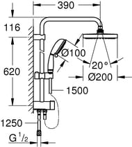   Grohe Tempesta Rustic 27399002    , , 