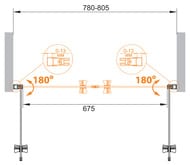   CEZARES ECO (780-8051900) B-2-80-P-Cr  ,  