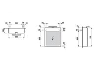 - Laufen BASE 402751 (600x185x700) , ,  ,  