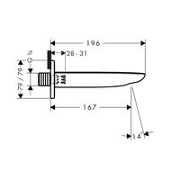 ! Hansgrohe    PuraVida 196 , / 15412400