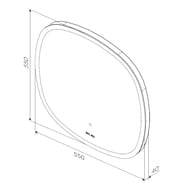  AM.PM (550550 )     LED-, -  M8FMOX0551WGS