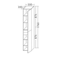   Burgbad Coco 3501760350 , 2 ., 2 .,  HSIU035RF2838