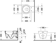   DURAVIT STARCK 1 410575320  ,  Durafix 0210090064